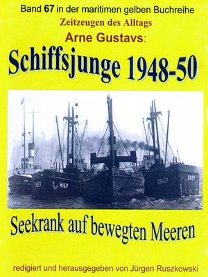 cover image of Seekrank auf bewegten Meeren – Schiffsjunge 1948-50